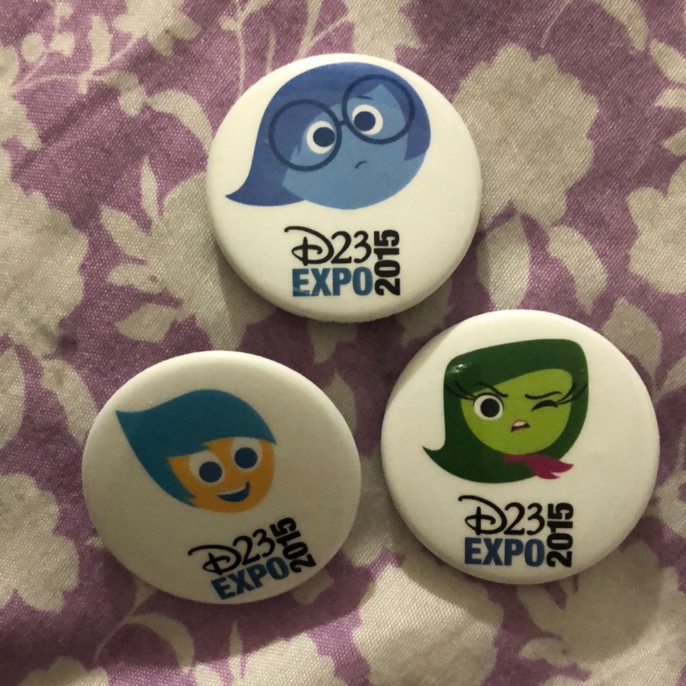 D23 Inside Out Buttons